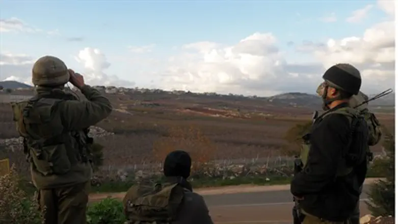 IDF at Lebanese border (file)
