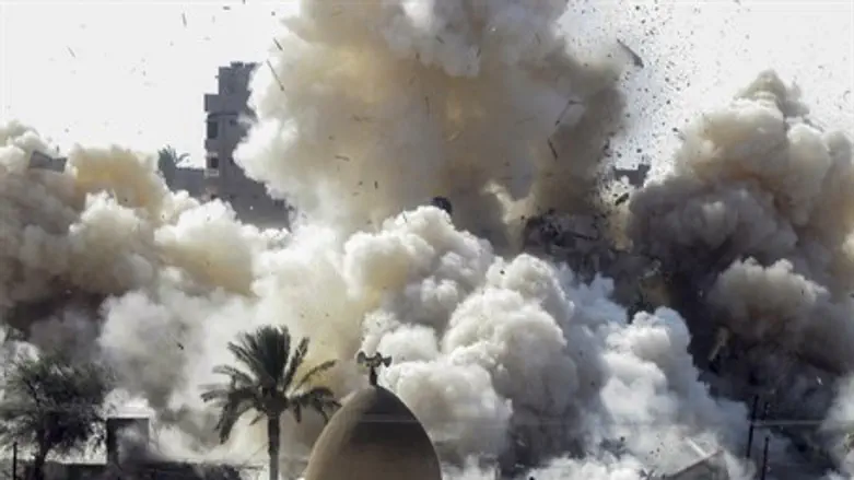 Egypt destroys Gaza home for buffer zone