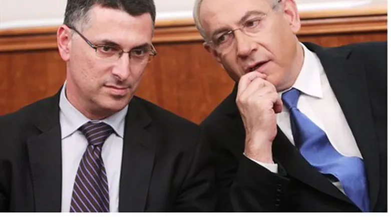 Gideon Sa'ar, Binyamin Netanyahu