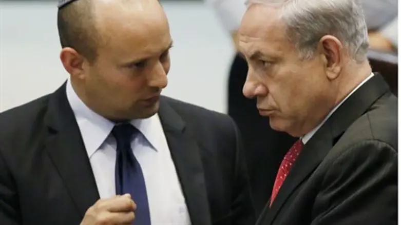 Bennett and Netanyahu