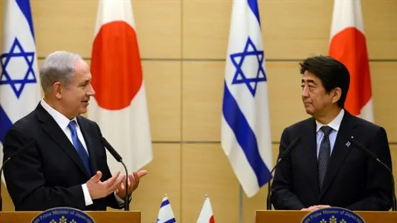 Binyamin Netanyahu, Shinzo Abe