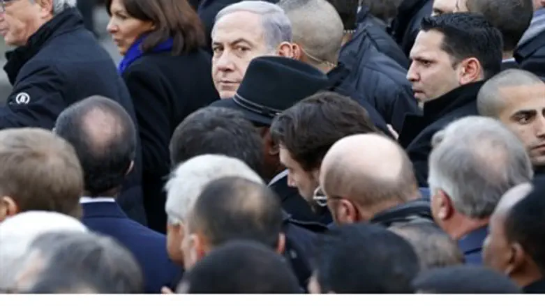 Netanyahu in Paris