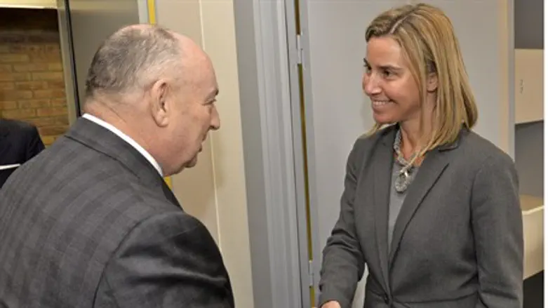 EJC President Dr. Moshe Kantor meets EU foreign affairs chief Frederica Mogherini