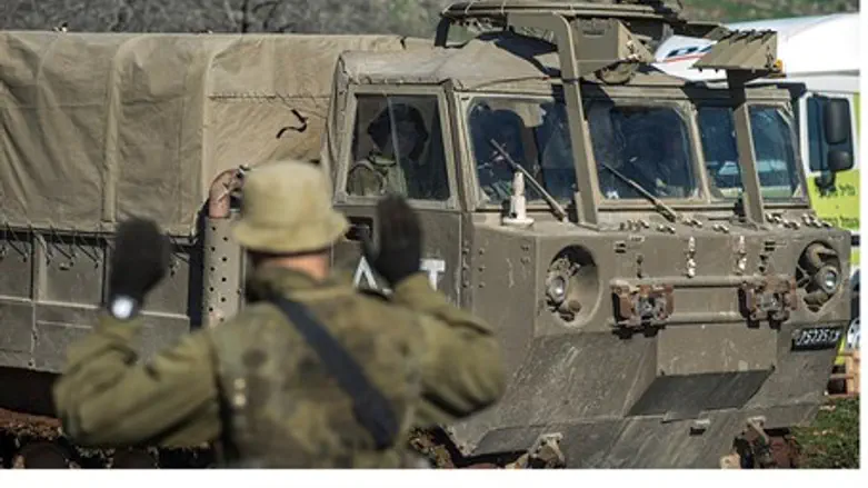 IDF forces seen reinforcing presence in the Golan Heights