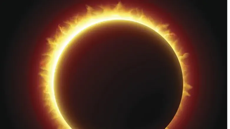 Solar eclipse (illustration)