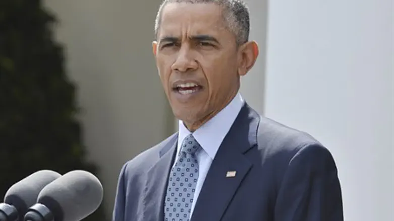 Barack Obama announces nuclear deal (file)