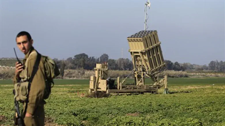 The Iron Dome system was not activated