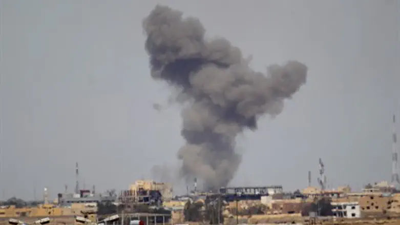 Coalition airstrike (file)