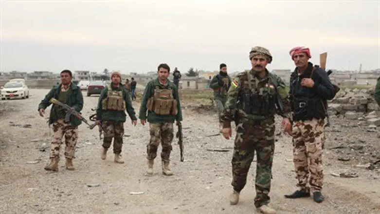 Kurdish Peshmerga fighters in northern Iraq