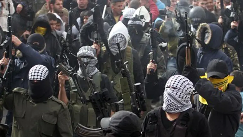 Fatah Al Aqsa Martyrs Brigade terrorists (file)