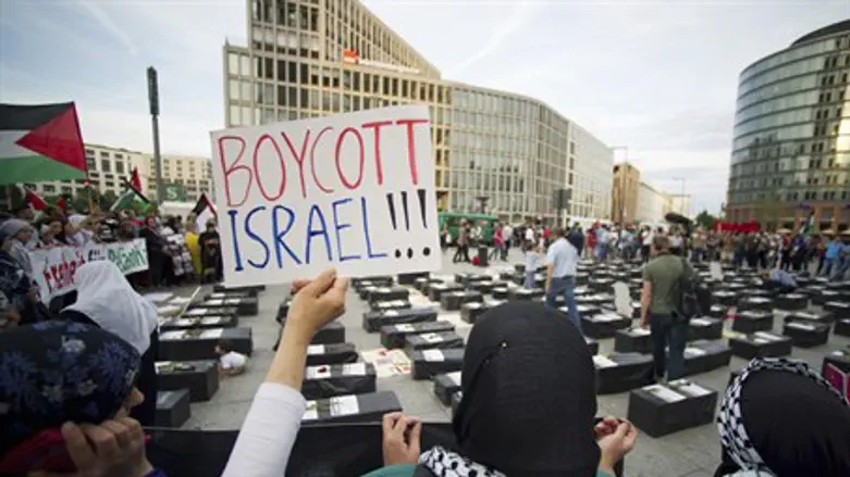 BDS supporters (illustration)
