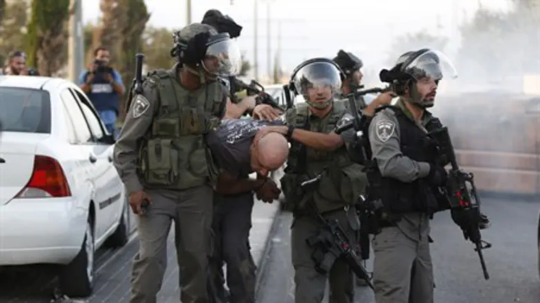 Border Police in Jerusalem (file)