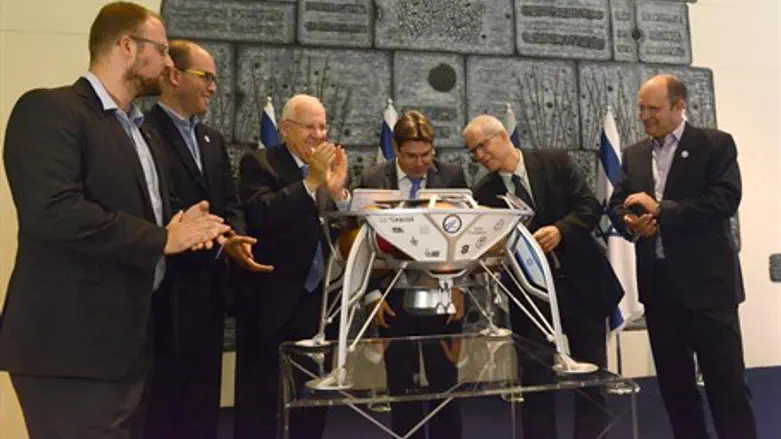 Israeli engineers meet President Rivlin at his Jerusalem residence