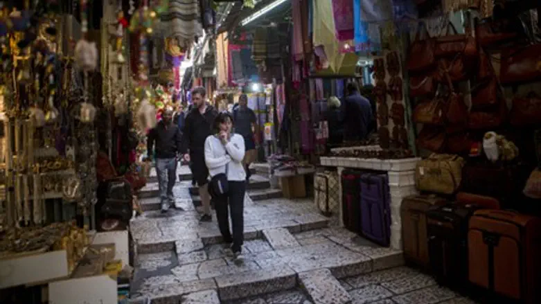 Arab shuk (market), Jerusalem's Old City