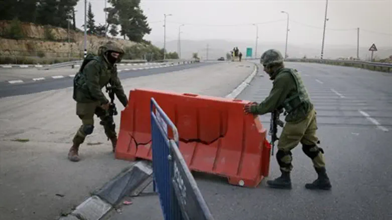 Jerusalem barriers removed