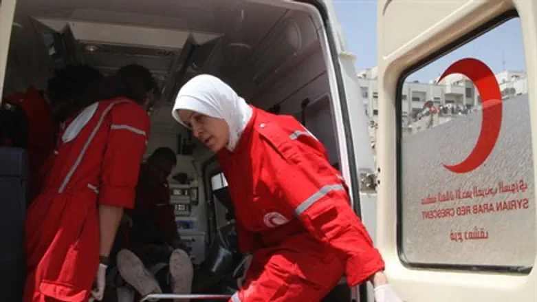 Red Crescent ambulance