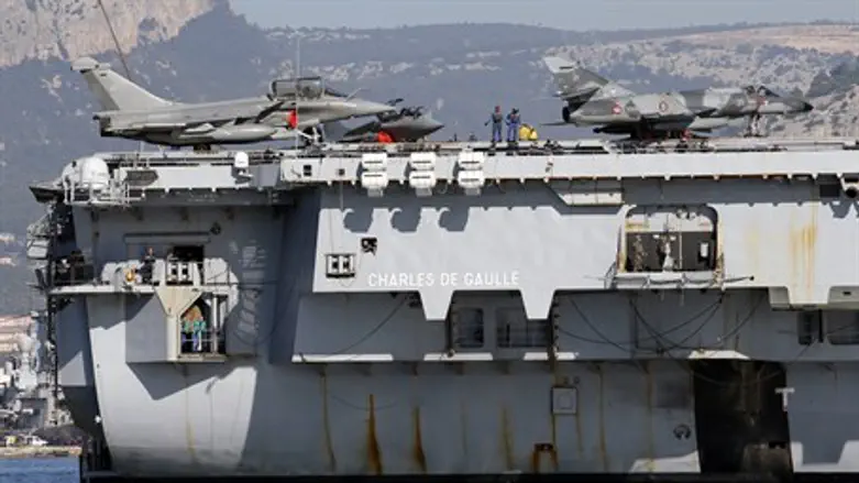 French aircraft carrier Charles de Gaulle
