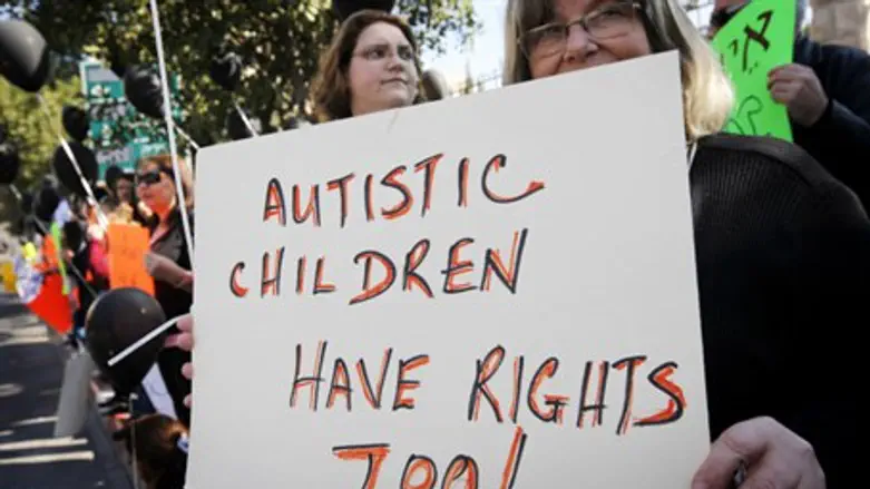 Parents of autistic children campaign for rights