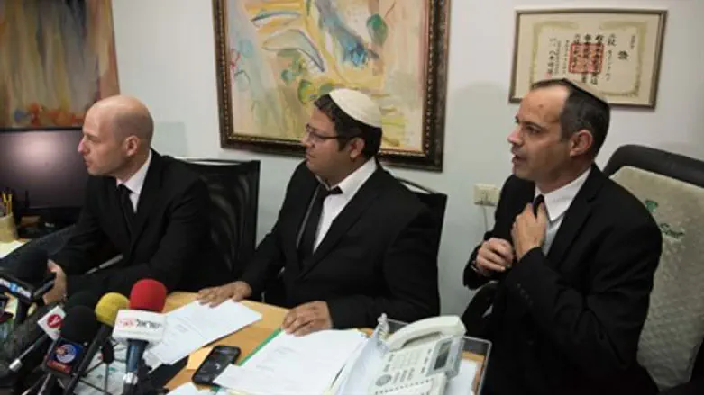 Lawyers Keidar, Ben-Gvir and Haber