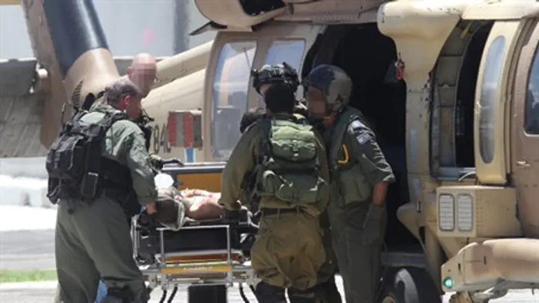 IDF Wounded Land at Sheba Medical Center