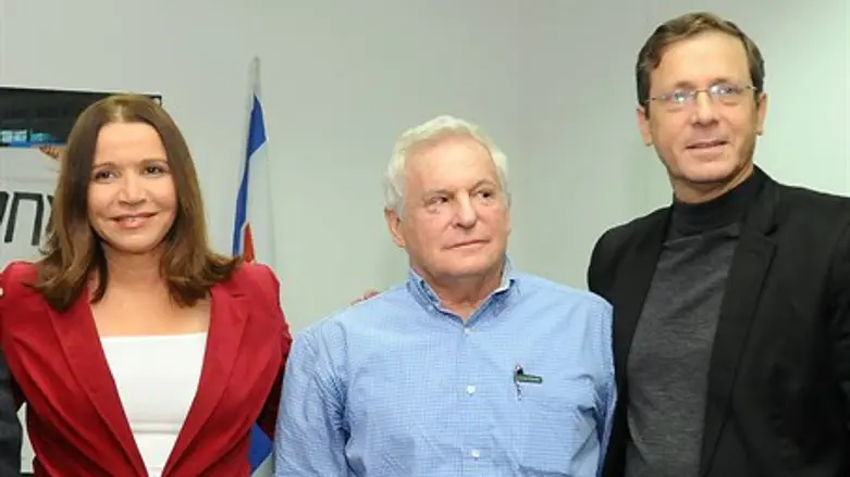 Amiram Levin, Shelly Yechimovich, Yitzhak Herzog