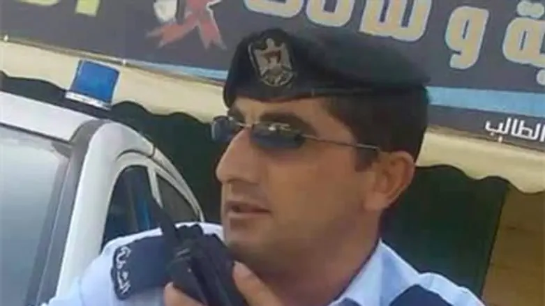 Terrorist in PA police uniform: Amjad Abu-Omar