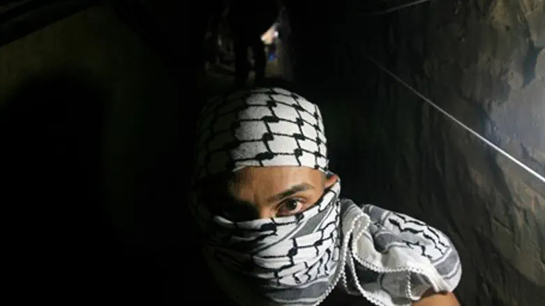 Hamas terror tunnel (illustration)