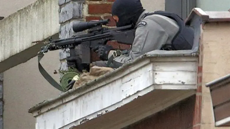 Anti-terror operation in Brussels