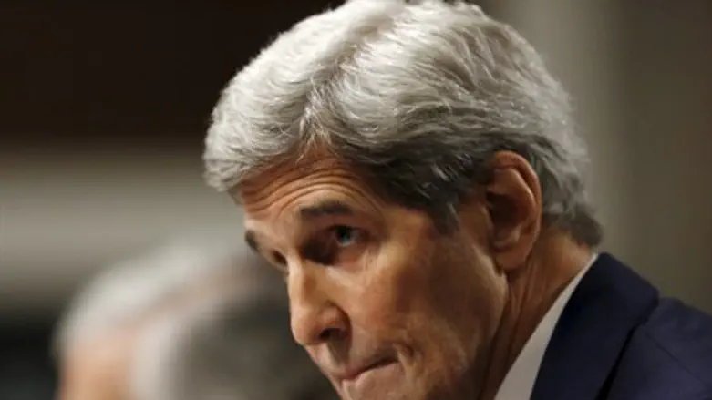 John Kerry at Iran deal Senate hearing