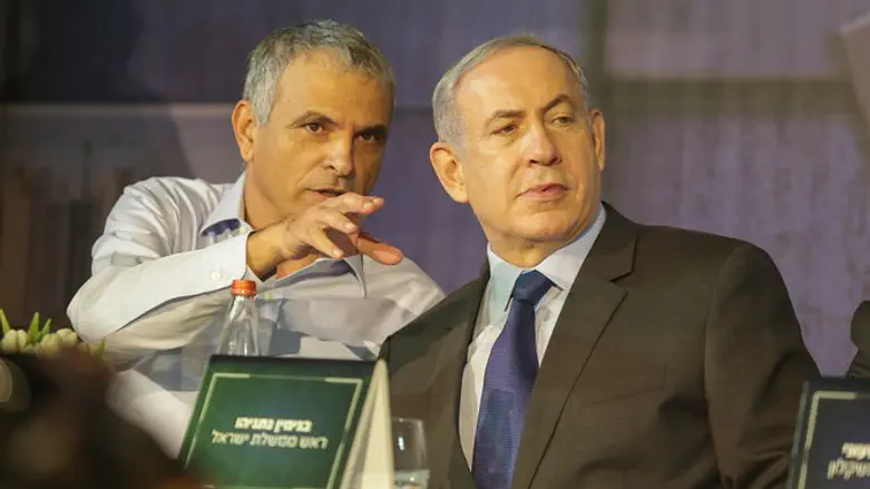 Binaymin Netanyahu and Moshe Kahlon