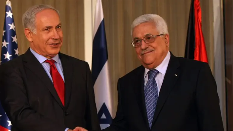 Netanyahu and Abbas