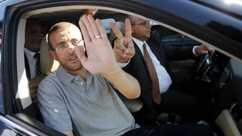 Mohammed al-Qiq upon release from prison