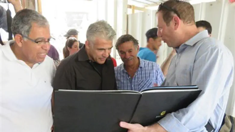 Yair Lapid in the City of David