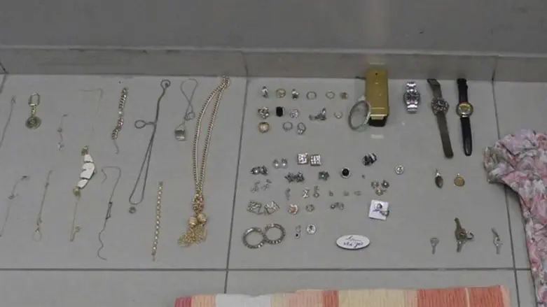 Some of the stolen items