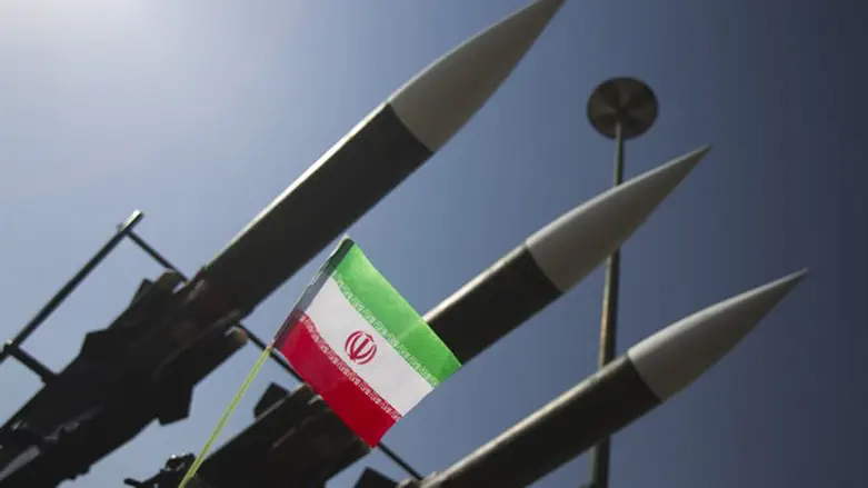 Missiles at a Revolutionary Guards parade in Tehran (Illustrative)