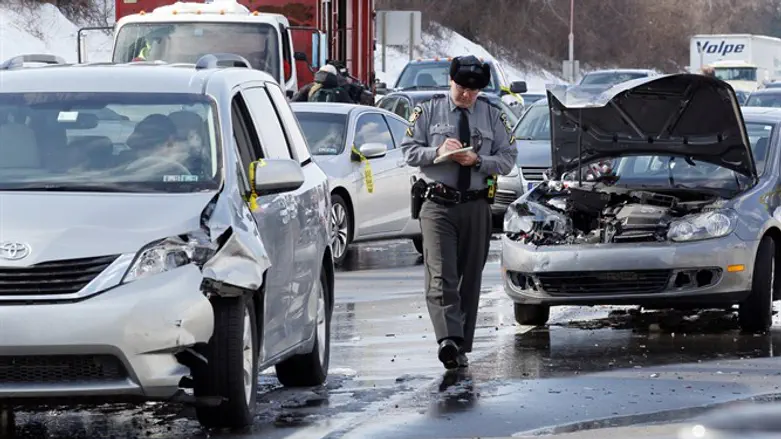 תאונת דרכים בארה"ב. ארכיון