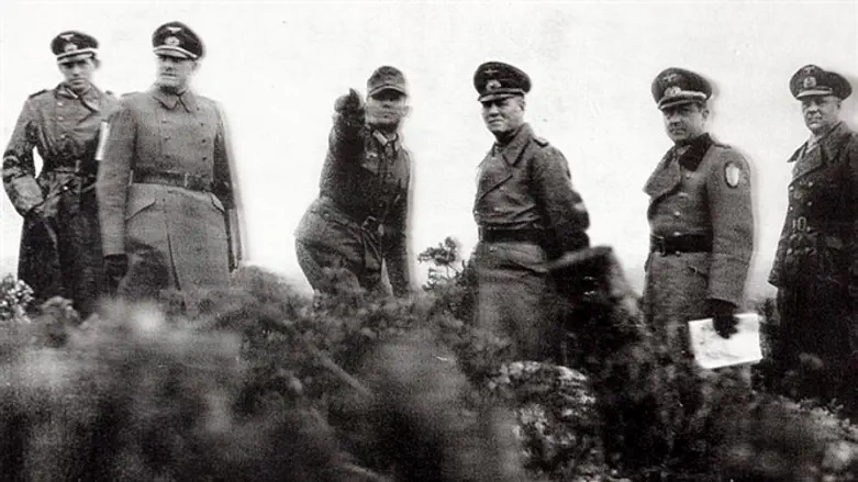 Nazi officers during WWII