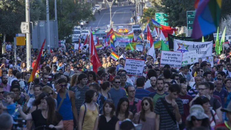Gay Pride Parade in Jerusalem