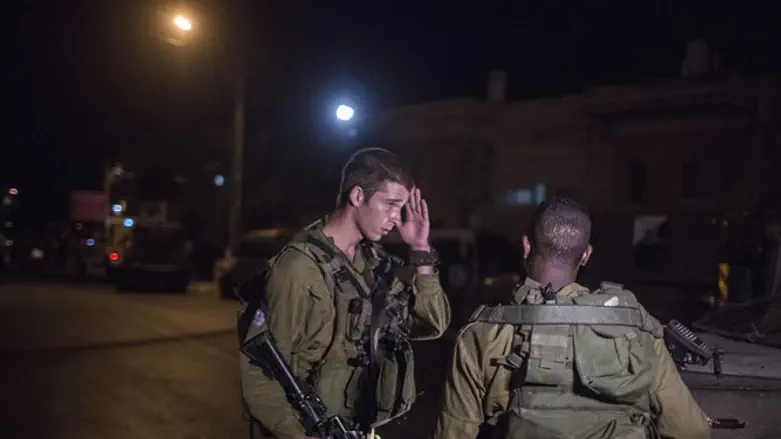 IDF soldiers near Jerusalem