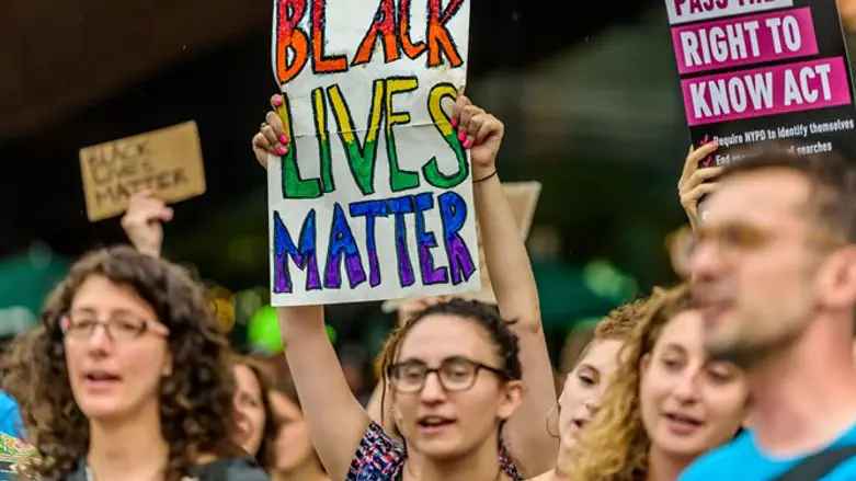 Jewish supporters of Black Lives Matter movement in New York