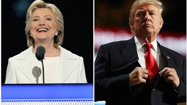 Donald Trump vs. Hillary Clinton. Debate tomorrow.