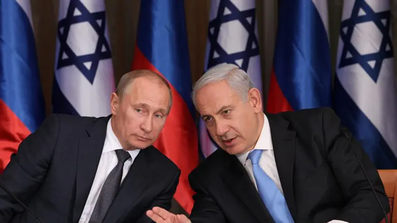 PM Binyamin Netanyahu with Russian President Vladimir Putin