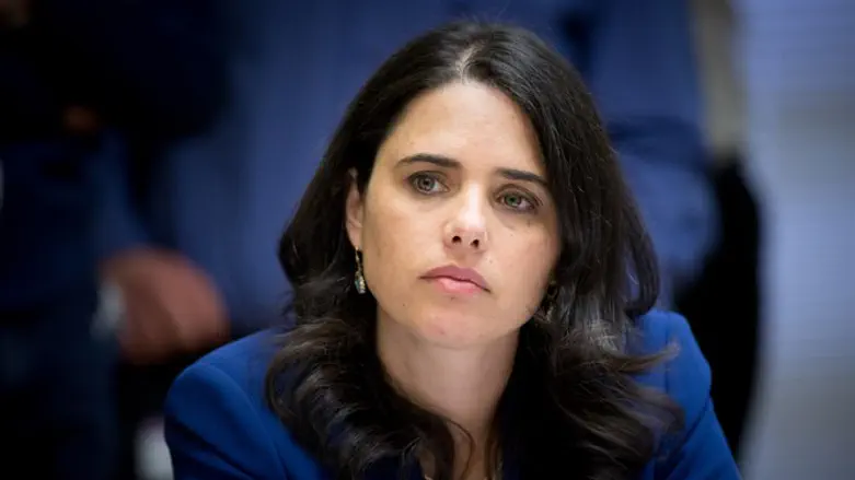 Justice Minister Ayelet Shaked