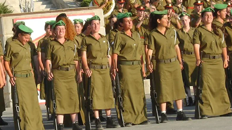 Female religious army inductees