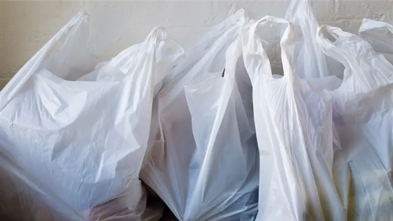 Plastic shopping bags (illustrative)