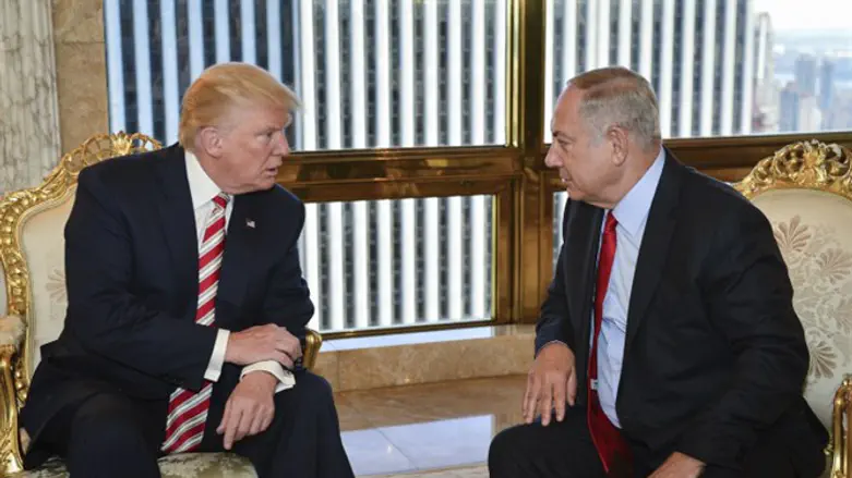 Trump meets with Netanyahu