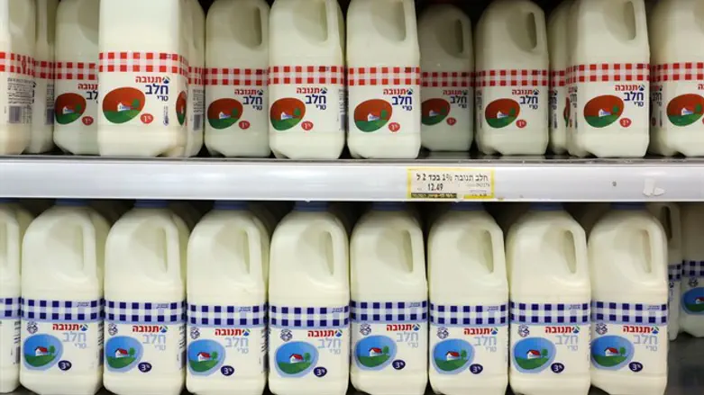 חלב תחת פיקוח מחירים
