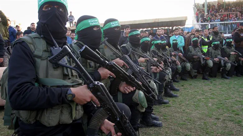 Hamas rally in Gaza