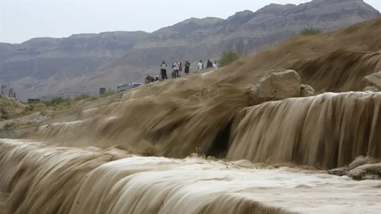 Flooding in the Negev