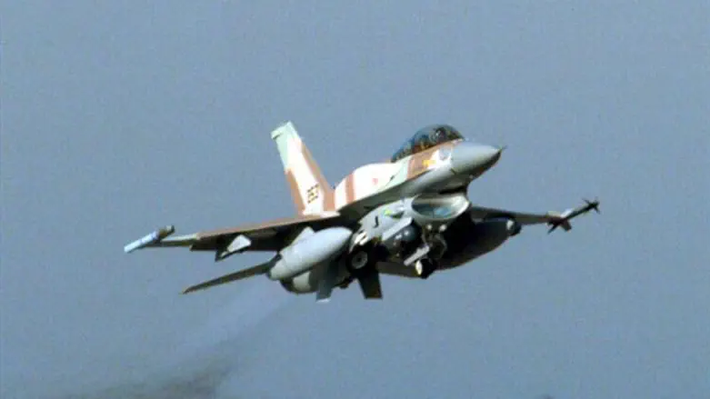 IAF F-16 fighter jet